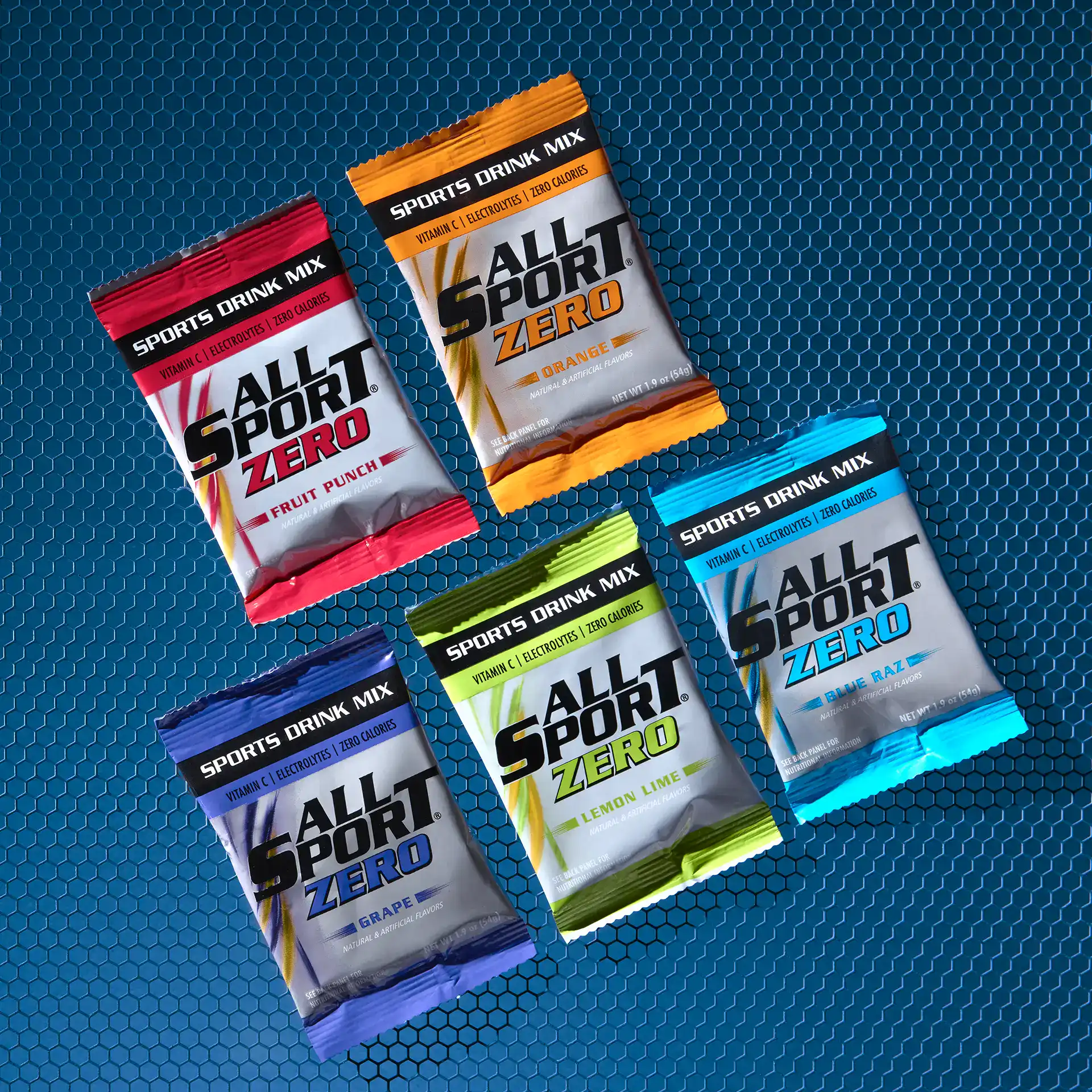 All Sport Zero Drink Mix Variety Pack 2.5 Gallon