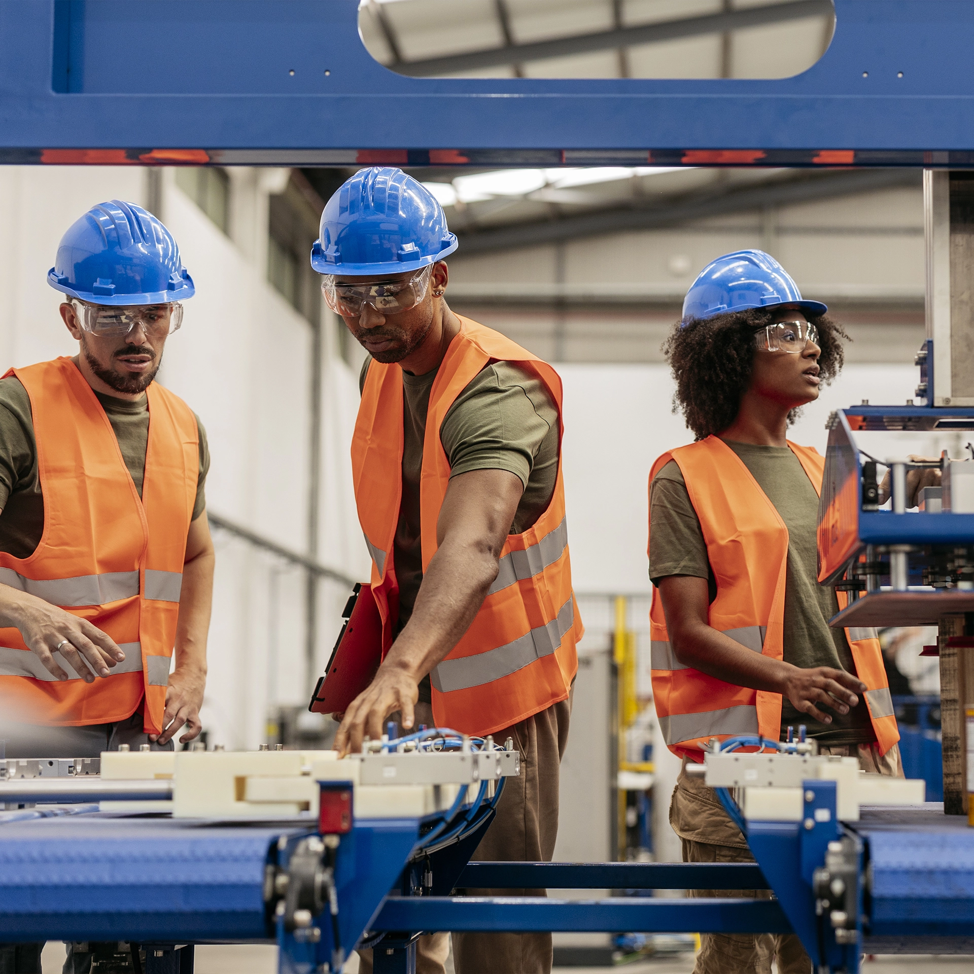 High output industrial teams